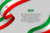 دانلود وکتور لایه باز ربان پرچم ایران در حال اهتزاز کد 2